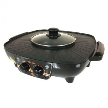 HANABISHI เตาปิ้งย่าง พร้อมหม้อสุกี้ 1.2 ลิตร  รุ่น HBG-404